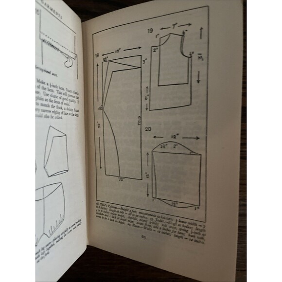 Vintage The Big Book Of Needlecraft Oldhams Press Clothes Making Collars Tassels - Picture 2 of 4